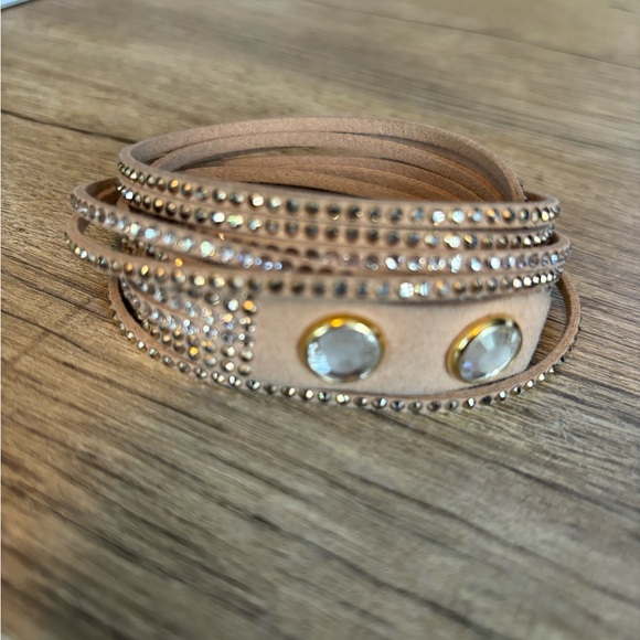 Swarovski Slake Bracelet- tan - Picture 4 of 5
